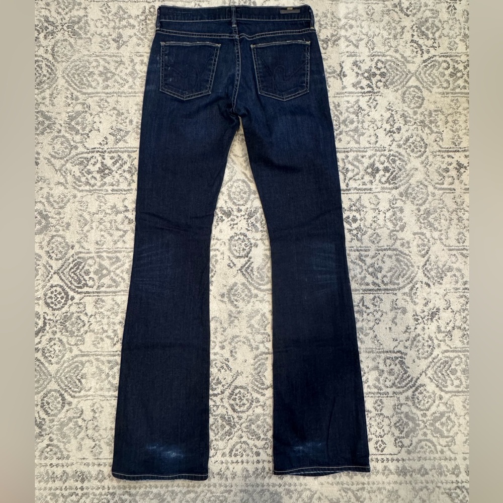 Citizens Of Humanity Dark Blue Kelly Low Rise Jeans - Picture 15 of 15